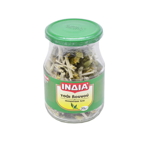 ΙΝΔΙΑ ΤΣΑΙ ΒΟΥΝΟΥ 20gr. - (ΓΥΑΛΙΝΟ ΒΑΖΟ)