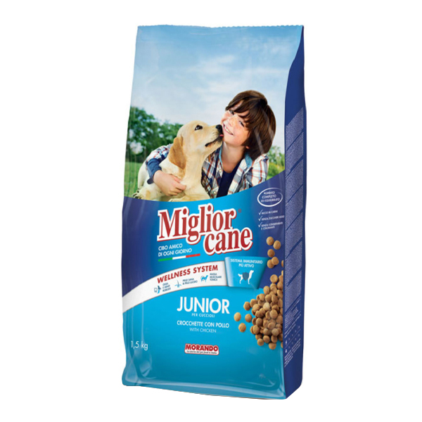 MIGLIOR ΣΚΥΛΟΤΡΟΦΗ ΚΡΟΚΕΤΑ  1,5kg - (JUNIOR) (ΚΟΤΟΠΟΥΛΟ)