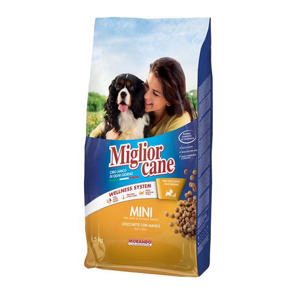 MIGLIOR ΣΚΥΛΟΤΡΟΦΗ ΚΡΟΚΕΤΑ  1,5kg - (MINI) (ΒΟΔΙΝΟ)