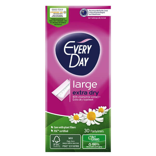 EVERYDAY ΣΕΡΒΙΕΤΑΚΙΑ EXTRA DRY 30τεμ. - (NORMAL)