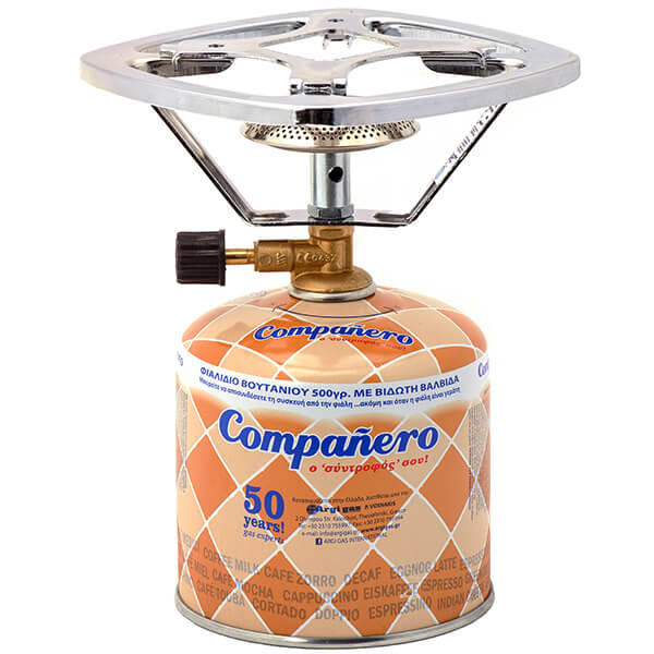 COMPANERO ΣΕΤ ΚΑΜΙΝΕΤΟ ΤΕΤΡΑΓΩΝΗ ΣΧΑΡΑ ΚΑΙ ΦΙΑΛΗ 500gr.