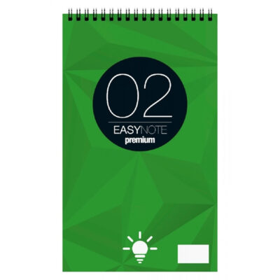 EASY NOTE ΜΠΛΟΚ ΣΠΙΡΑΛ 50Φ - (ΛΕΥΚΟ) (02)