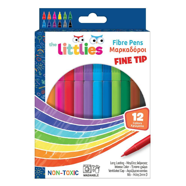 ΜΑΡΚΑΔΟΡΟΙ LITTLES (12ΤΕΜ.) - (ΛΕΠΤΟΙ) (646032)