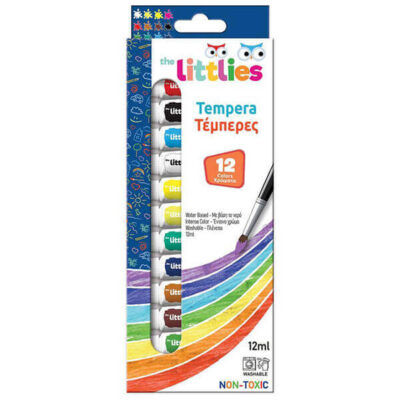 LITTLES ΤΕΜΠΕΡΑ 7,5ML (12 ΧΡΩΜΑΤΩΝ) (646030)