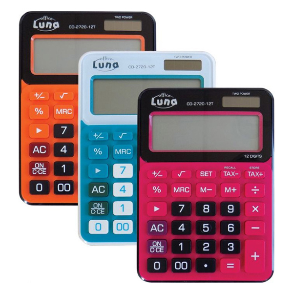 LUNA ΑΡΙΘΜΟΜΗΧΑΝΗ 12 DIGITS (75851)
