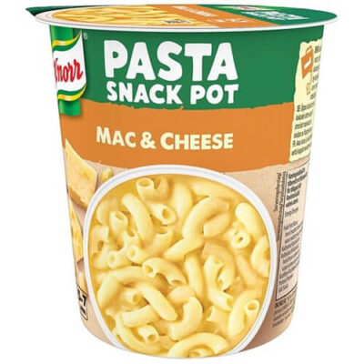 KNORR SNACK POT 62gr. - (MAC ΚΑΙ CHEESE)