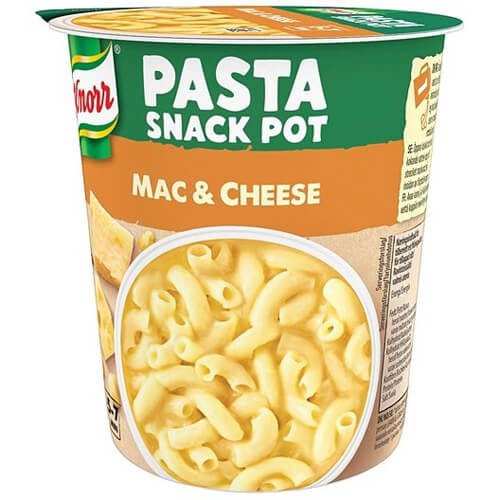 KNORR SNACK POT 62gr. - (MAC ΚΑΙ CHEESE)