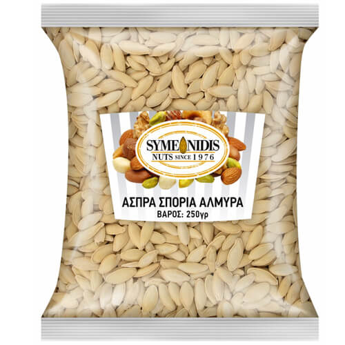 ΣΥΜΕΩΝΙΔΗΣ ΣΠΟΡΙΑ ΑΣΠΡΑ ΑΛΜΥΡΑ 250gr.