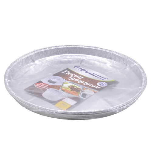 GIOVANNI ΣΚΕΥΟΣ ΑΛΟΥΜΙΝΙΟΥ ΣΤΡΟΓΓΥΛΟ 32cm - (3τεμ.)