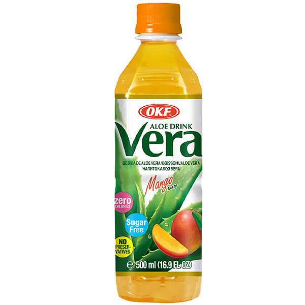 ALOE VERA SUGAR FREE PET  500ml - (MANGO)