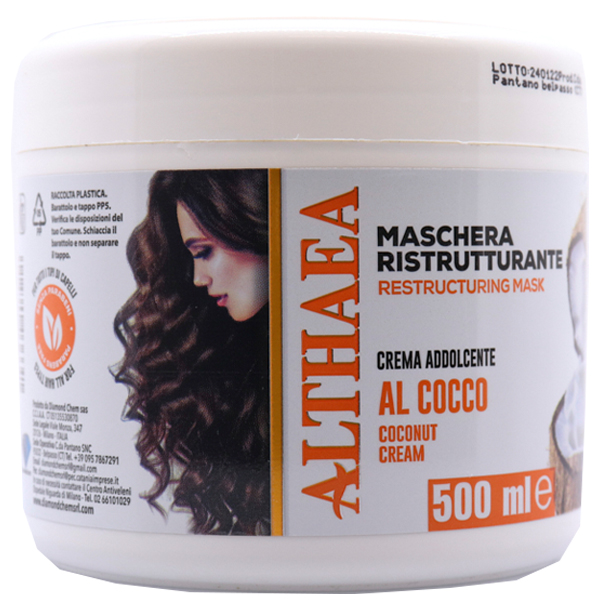 ALTHAEA ΜΑΣΚΑ ΜΑΛΛΙΩΝ 500ml  - (COCCO)