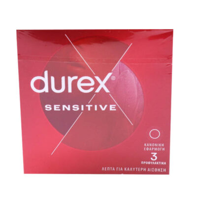 DUREX ΠΡΟΦΥΛΑΚΤΙΚΑ  3τεμ. - (SENSITIVE)