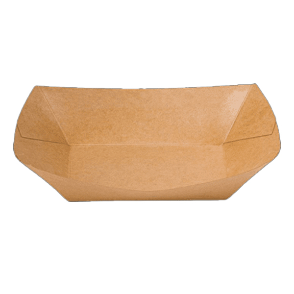 ΚΡΑΦΤ ΣΚΑΦΑΚΙ ΦΑΓΗΤΟΥ 350ml - (100τεμ.) - (17x12x4cm) - (11x6,7x4cm) - (13oz)