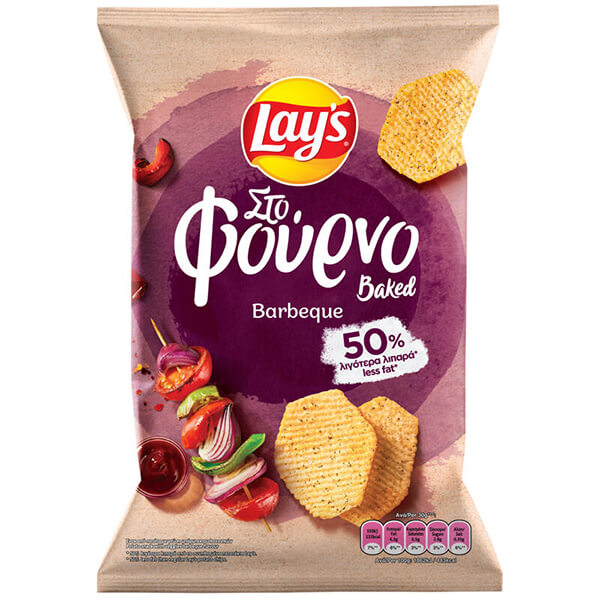 LAY'S CHIPS ΦΟΥΡΝΟΥ BBQ 105gr.