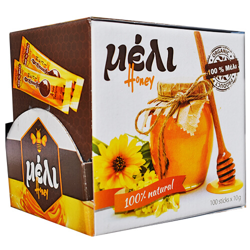 ATLAS ΜΕΛΙ ΜΕΡΙΔΑ (100sticksx10gr)