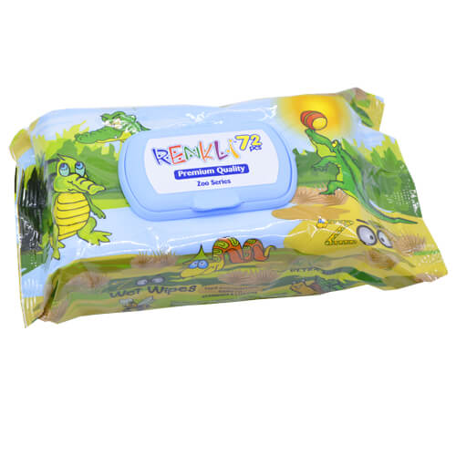 RENKLI ΜΩΡΟΜΑΝΤΗΛΑ ΜΕ ΚΑΠΑΚΙ  72τεμ. - (ΖΟΟ SERIES) (PREMIUM QUALITY)