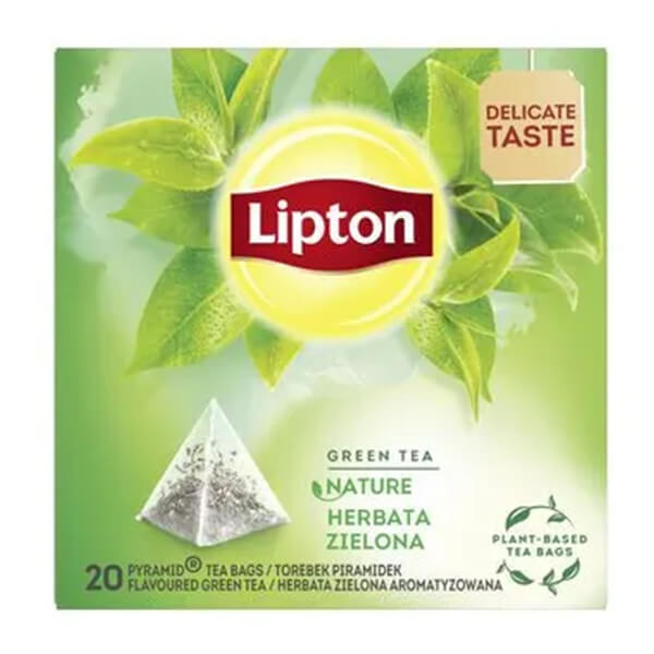 LIPTON ΤΣΑΙ ΠΥΡΑΜΙΔΑ (20x1,6gr.) - (GREEN NATURE)