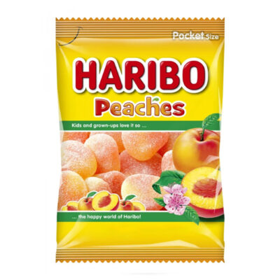 HARIBO ΖΑΧΑΡΩΤΑ 100gr - (PEACHES)
