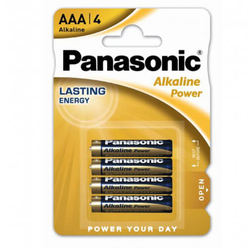 PANASONIC BRONZE ΜΠΑΤΑΡΙΑ ΑΛΚΑΛΙΚΗ AAΑ 4τεμ. - (ΜΕ ΦΟΡΟ 0,08€)