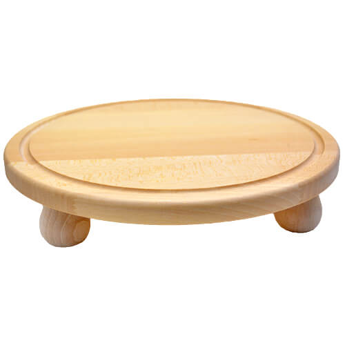 ΒΑΣΗ ΞΥΛΙΝΗ ΠΙΤΣΑΣ ΜΕ ΠΟΔΙΑ - (30cm)