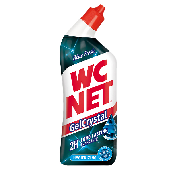 WC NET GEL CRYSTAL 750ml - (BLUE FRESH)