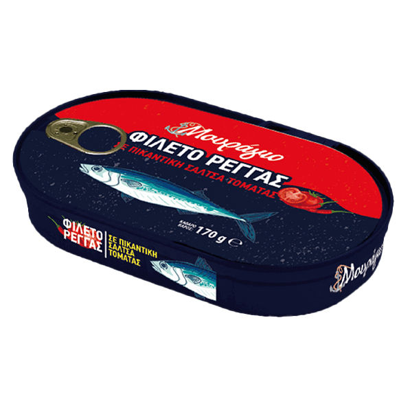 ΜΟΥΡΑΓΙΟ ΦΙΛΕΤΟ ΡΕΓΓΑ 170gr. - (ΣΕ ΠΙΚΑΝΤΙΚΗ ΣΑΛΤΣΑ ΝΤΟΜΑΤΑΣ)