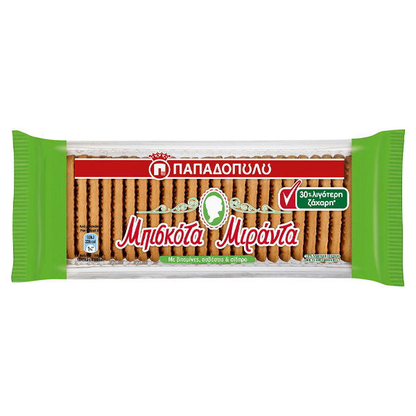 ΠΑΠΑΔΟΠΟΥΛΟΥ ΜΙΡΑΝΤΑ 250gr. - (30% ΛΙΓΟΤΕΡΗ ΖΑΧΑΡΗ)