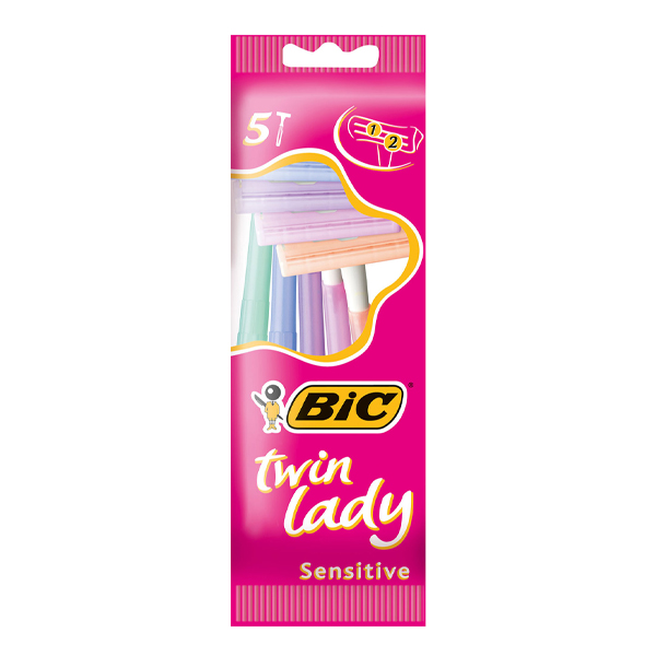 BIC ΞΥΡΑΦΑΚΙΑ TWIN LADY  5τεμ. - (ΕΙΣΑΓΩΓΗΣ)