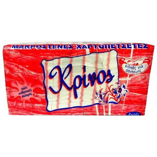 ΚΡΙΝΟΣ ΧΑΡΤ/ΤΑ ΕΣΤΙΑΤΟΡΙΟΥ ΜΑΚΡΟΣΤΕΝΗ 1Φ (24x28cm) - (ΚΑΡΩ) (560τεμ)
