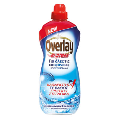OVERLAY EXPRESS ΓΙΑ ΟΛΕΣ ΤΙΣ ΕΠΙΦΑΝΕΙΕΣ 1lit - (ΦΡΕΣΚΑΔΑ)