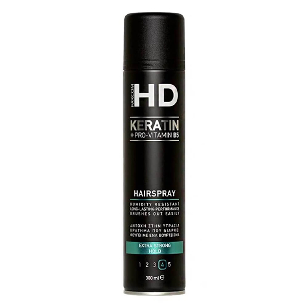 FARCOM HD HAIRSPRAY No4 300ml - (EXTRA STRONG HOLD)