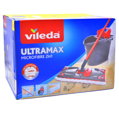 VILEDA ΣΥΣΤΗΜΑ ΚΑΘΑΡΙΣΜΟΥ - (ULTRAMAX MICROFIBRE 2in1)