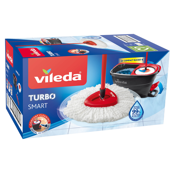 VILEDA ΣΥΣΤΗΜΑ ΚΑΘΑΡΙΣΜΟΥ - (TURBO SMART SPIN)