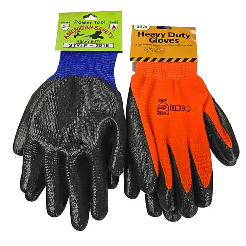 TNS ΣΕΤ ΓΑΝΤΙΑ ΕΡΓΑΣΙΑΣ ΝΙΤΡΙΛΙΟΥ  23.5x10cm - (2 ΧΡΩΜΑΤΑ)