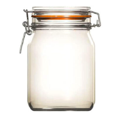 UNIGLASS (22506) ECON ΒΑΖΟ ΓΥΑΛΙΝΟ ΜΕ ΚΑΠΑΚΙ 1000ml