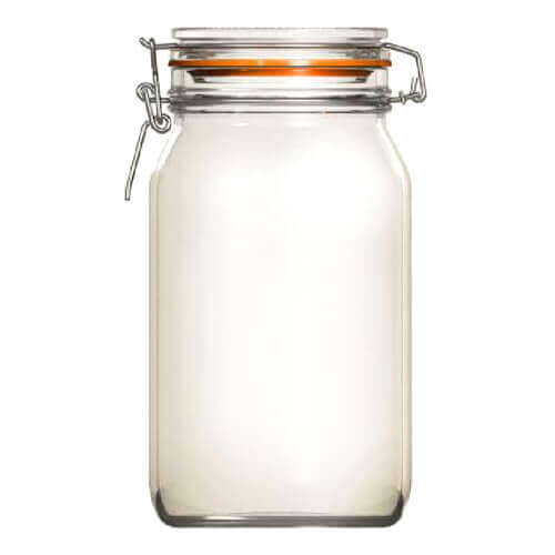 UNIGLASS (22507) ECON ΒΑΖΟ ΓΥΑΛΙΝΟ ΜΕ ΚΑΠΑΚΙ 1500ml