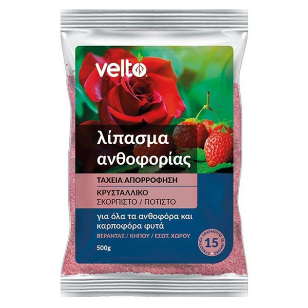 VELTO ΛΙΠΑΣΜΑ ΚΡΥΣΤΑΛΛΙΚΟ 500gr. - (ΑΝΘΟΦΟΡΙΑΣ)