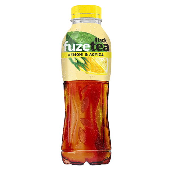 FUZE TEA ΜΑΥΡΟ 500ml - (ΛΕΜΟΝΙ ΚΑΙ ΛΟΥΙΖΑ)