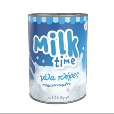 MILK TIME ΓΑΛΑ ΕΒΑΠΟΡΕ ΣΥΜΠ/ΝΟ 410gr. - (ΠΛΗΡΕΣ)