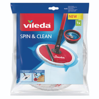 VILEDA ΑΝΤ/ΚΟ ΣΥΣΤΗΜΑ - (SPIN ΚΑΙ CLEAN)
