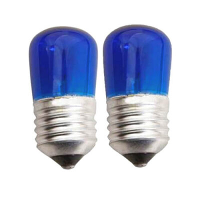 EUROLAMP ΛΑΜΠΑ ΝΥΚΤΟΣ 5W E27 ΜΠΛΕ (2τεμ.) - (800-88175)