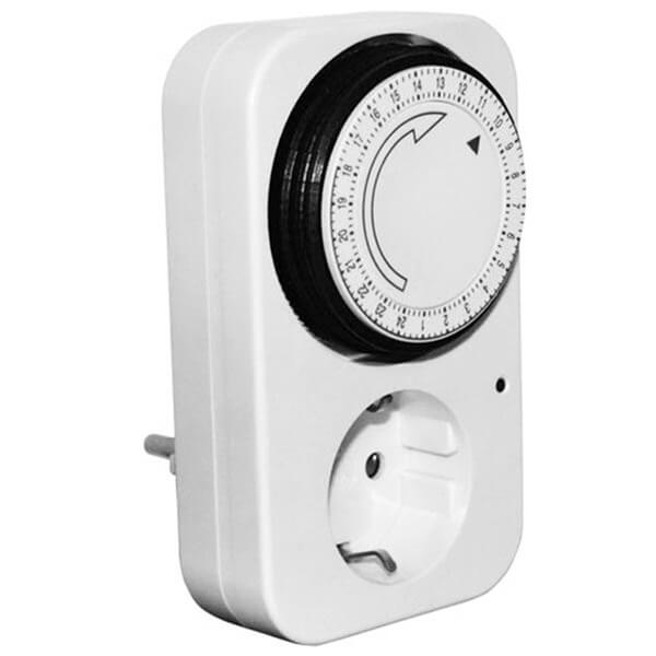 EUROLAMP ΧΡΟΝΟΔΙΑΚΟΠΤΗΣ ΠΡΙΖΑΣ 24 ΩΡΩΝ - (147-35000)