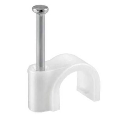 EUROLAMP ΡΟΚΑ 7/25mm ΛΕΥΚΟ (100τεμ.) - (147-48002)