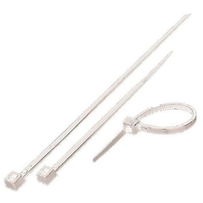 EUROLAMP ΔΕΜΑΤΙΚΑ TIRE UPS ΛΕΥΚΑ 250x3,6 - (100τεμ) (147-54008)