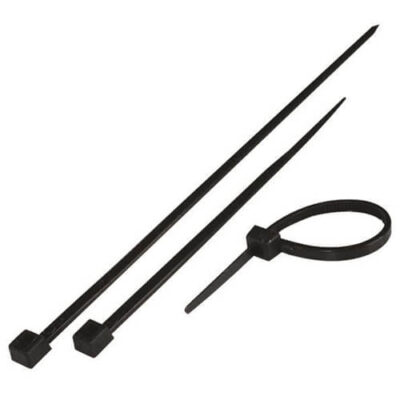 EUROLAMP ΔΕΜΑΤΙΚΑ TIRE UPS ΜΑΥΡΑ 250x3,6 - (100τεμ) (147-54108)