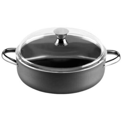 FEST MAGIC ΤΑΒΑΣ ΣΤΡΟΓΓΥΛΟΣ ΜΕ ΓΥΑΛΙΝΟ ΚΑΠΑΚΙ Νο 28