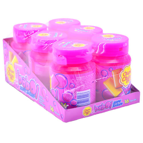 BIG BABOL SUGARFREE BOTTLE (6x64gr.) - (ΦΡΑΟΥΛΑ, ΠΟΡΤΟΚΑΛΙ, ΛΕΜΟΝΙ)
