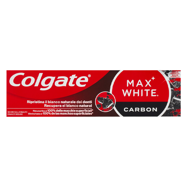 COLGATE MAX WHITE  75ml - (CHARCOAL) (ΟΔΟΝΤΟΚΡΕΜΑ)