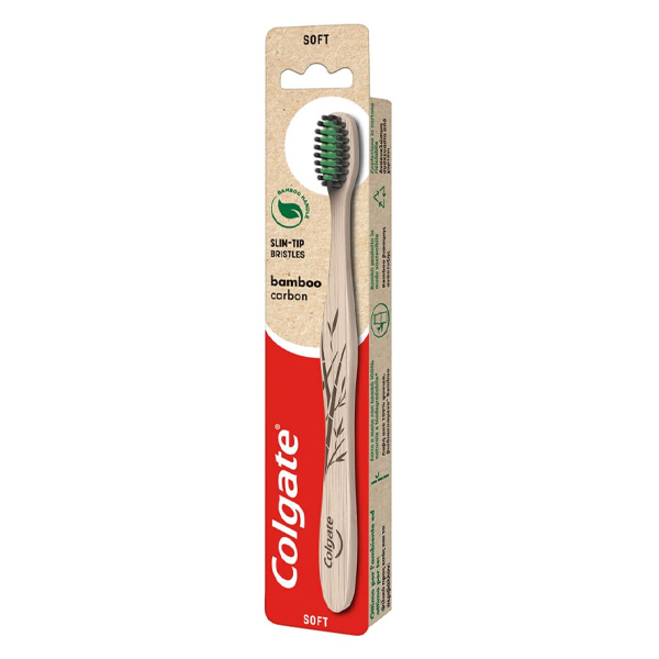 COLGATE ΟΔΟΝΤΟΒΟΥΡΤΣΑ BAMBOO CARBON - (SOFT)