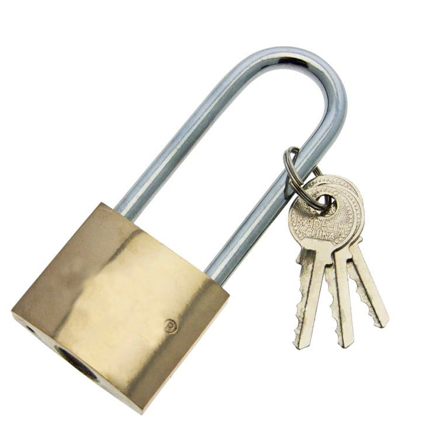 ΚΛΕΙΔΑΡΙΑ ΑΣΦΑΛΕΙΑΣ 3 ΚΛΕΙΔΙΑ (38-40mm) - (ΜΑΚΡΥ ΛΑΙΜΟ)